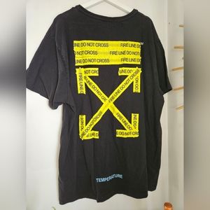 2013 Off White temperature tshirt